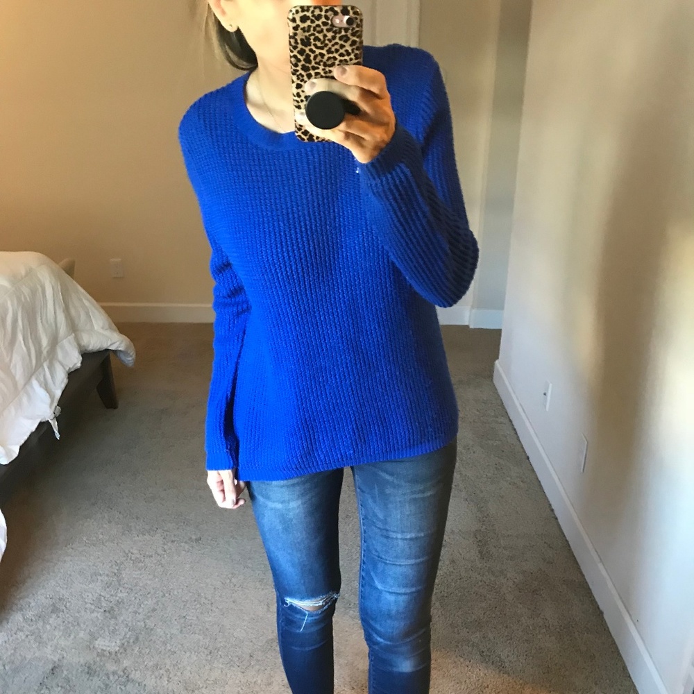 Royal Blue Sweater